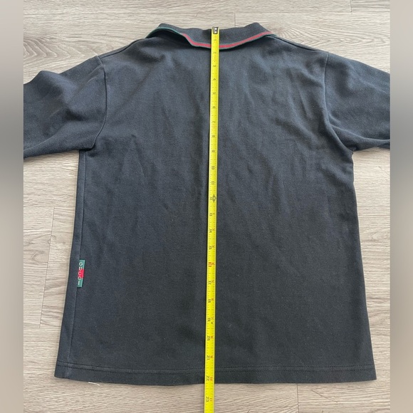 Gucci black 3/4 long sleeve polo shirt - Picture 6 of 6